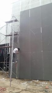 Gạch mát chống nóng vách, mái tôn xà xưởng