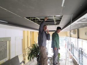 giải pháp làm trần nhà mát